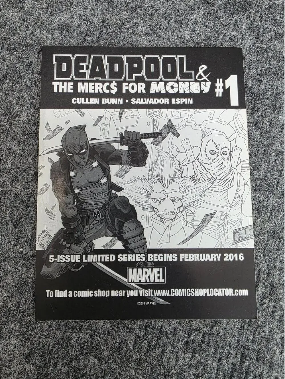 Deadpool #7 25th Anniversary Special Marvel Comic 2016 Wade Wilson